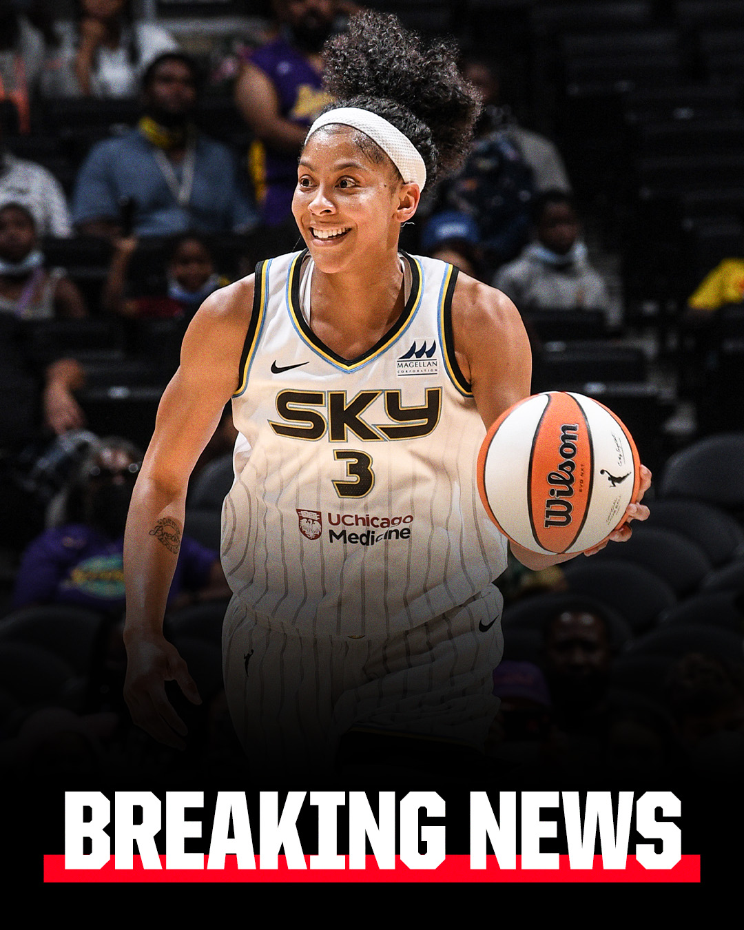 九游娱乐网站-👏致敬传奇！天空队将于8月25日退役坎迪斯·帕克的球衣